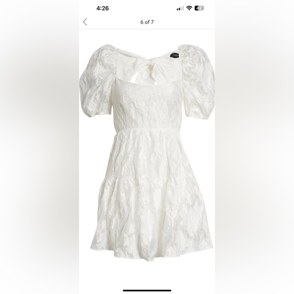 Bardot Frankie tiered mini dress from Nordstrom. Brand new. Beautiful fabric - Picture 3 of 5